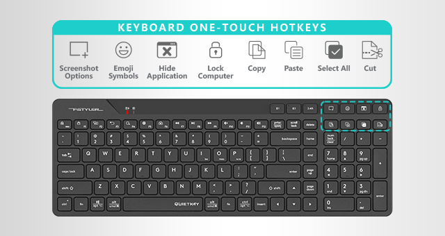 Keyboard One-Touch Hotkeys