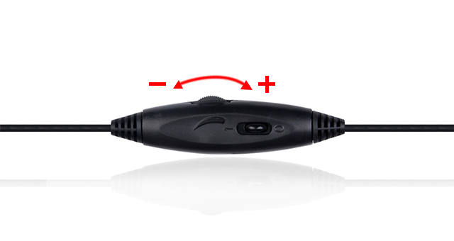 Inline Volume Control with MIC Mute