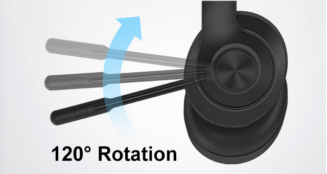 Rotatable Mic. Boom