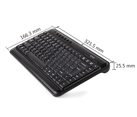 A4TECH KLS-5 Mini X-Slim Natural A Keyboard 1 0911114842037277